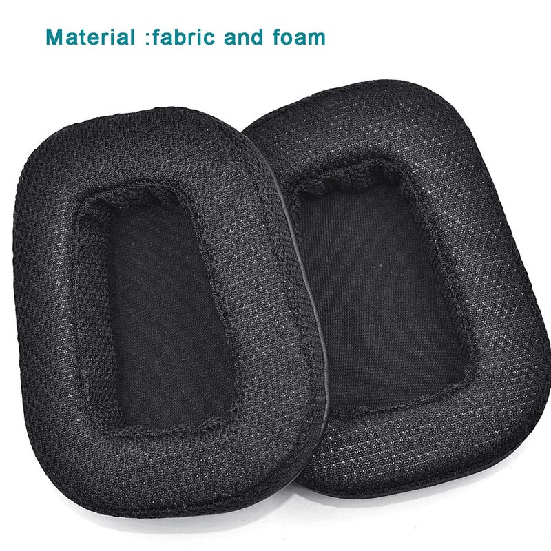 defean G933 G935 Ear Pads - defean Replacement Ear Cushion Earpads and Headband Compatible with Logitech G933 G935 G633 / g 933 g 935 g 633 Artemis Headphones (Fabric Ear Pads +Headband) - Image 3